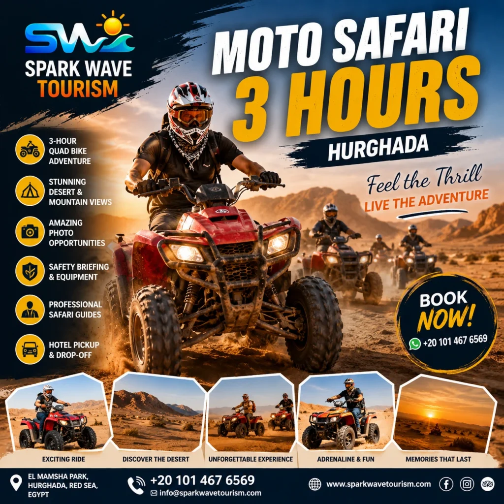 moto safari 3 hours hurghada