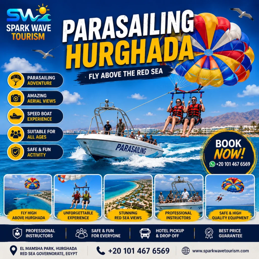 🪂 parasailing hurghada​